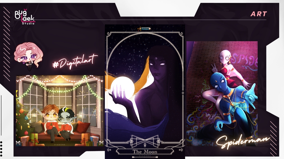 วาดภาพประกอบ - รับวาดรูปตามสั่ง (commission, fanart, OC, ปกนิยาย) - 6