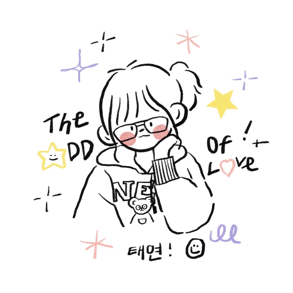 วาดภาพการ์ตูน - ภาพการ์ตูน ลายเส้นมินิมอล / minimal line art (fift style) - 4