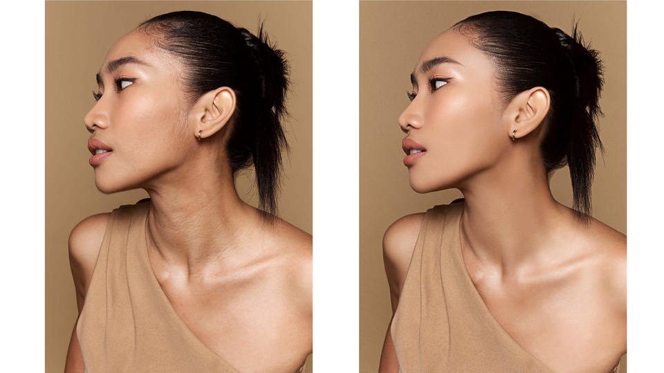 Retouch to cleanse the skin, shape the outer contours, and remove wrinkles naturally.