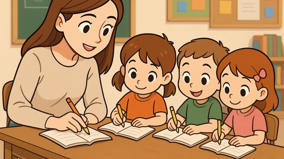 สอนพิเศษอนุบาลเเละประถมต้น
