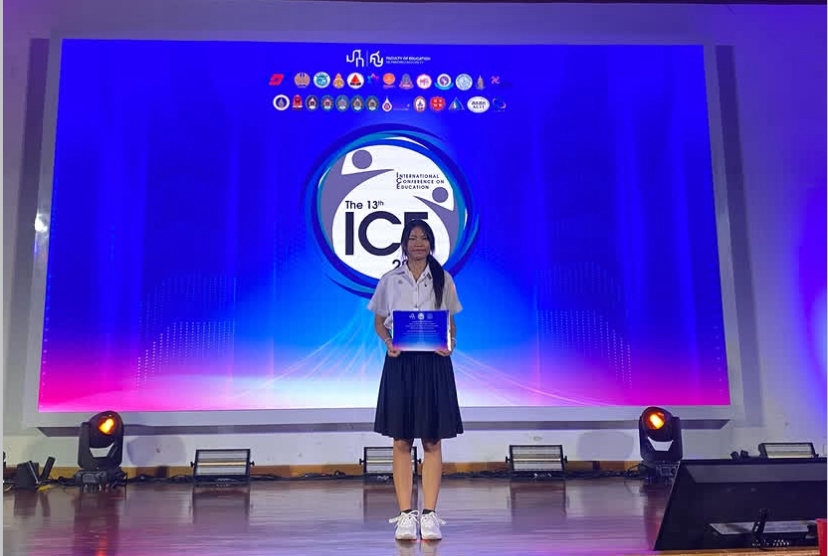 รับจัด workshop เยาวชนได้รับรางวัลบนเวที งานวิชาการ ICE 2023 ชุมชนการศึกษา