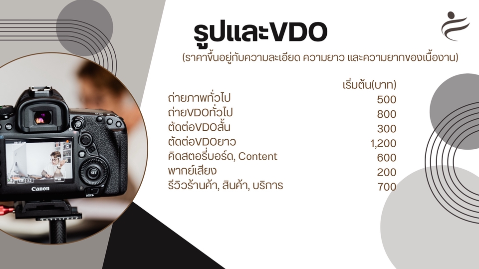รับงานรูปและVDOทุกรูปแบบ ราคาตามตกลง มีส่วนลดสำหรับผู้ว่าจ้างคนแรกใน fastwork