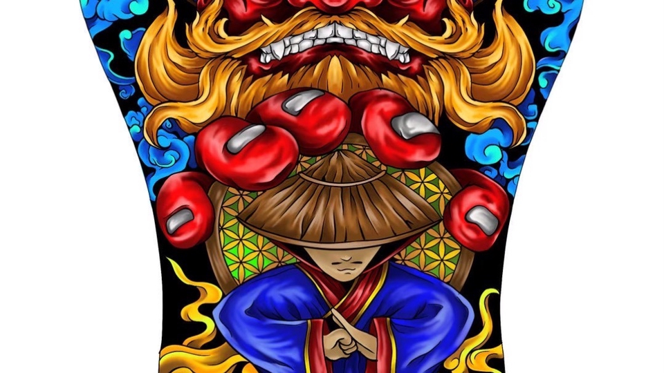 แบบสัก หลัง