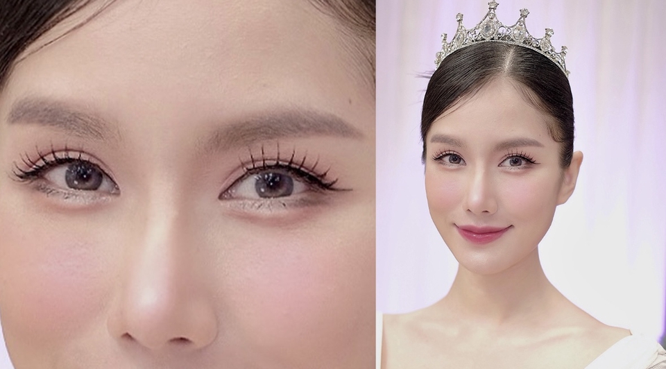 ช่างแต่งหน้าเจ้าสาว แต่งหน้ารับปริญญา บริการแต่งหน้าทำผมสวยหวาน