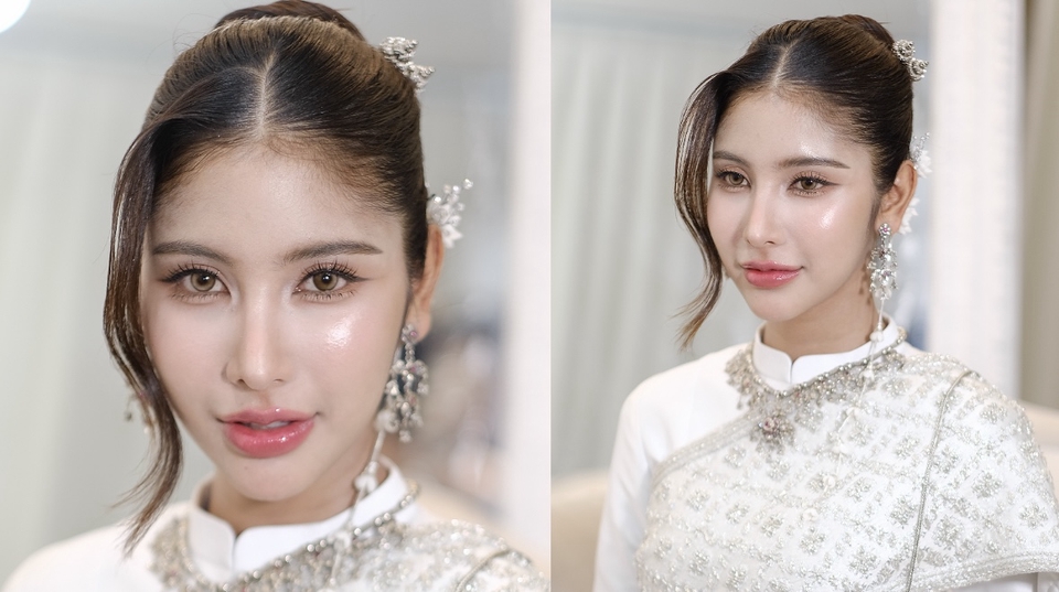 ช่างแต่งหน้าเจ้าสาว แต่งหน้าทำผมสวยหวานสไตล์เกาหลี