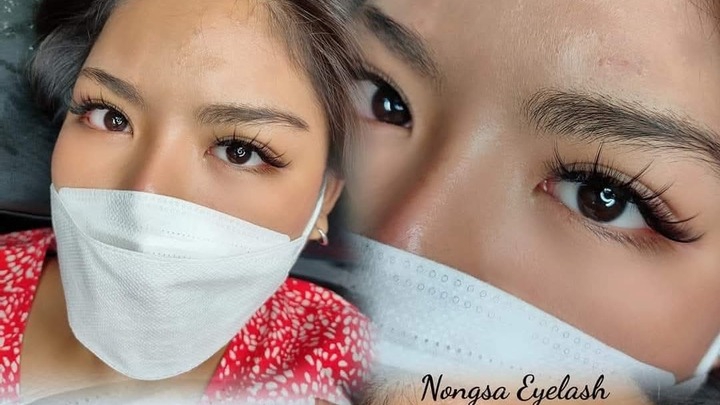 ต่อขนตาสวยๆ เน้นขนตางอนยาว ดูเป็นธรรมชาติ ขนตาสวย ติดทนนาน เลือกทรงขนตาได้ตามชอบ