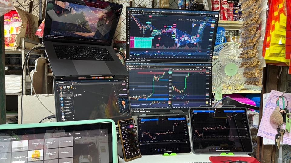 เป็นเพื่อนนั่งเทรดไปด้วยครับแชร์แผนเป็นกรณีศึกษาแลกเปลี่ยนมุมมองไม่ได้มีการชักจูงซื้อขาย