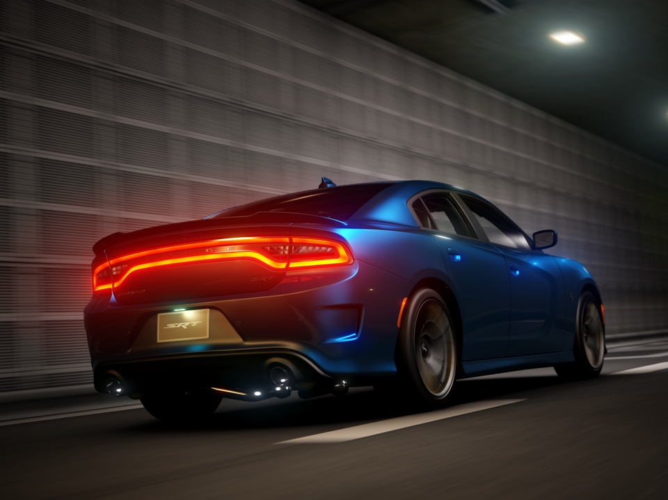 รับทำโมเดลรถ3D Dodge Charger SRT Hellcat ภาพเรนเดอร์คุณภาพสูง