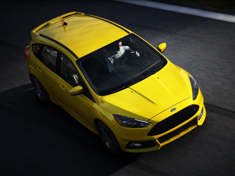 รับทำโมเดล3D รถฟอร์ดโฟกัส ภาพเรนเดอร์คุณภาพสูง