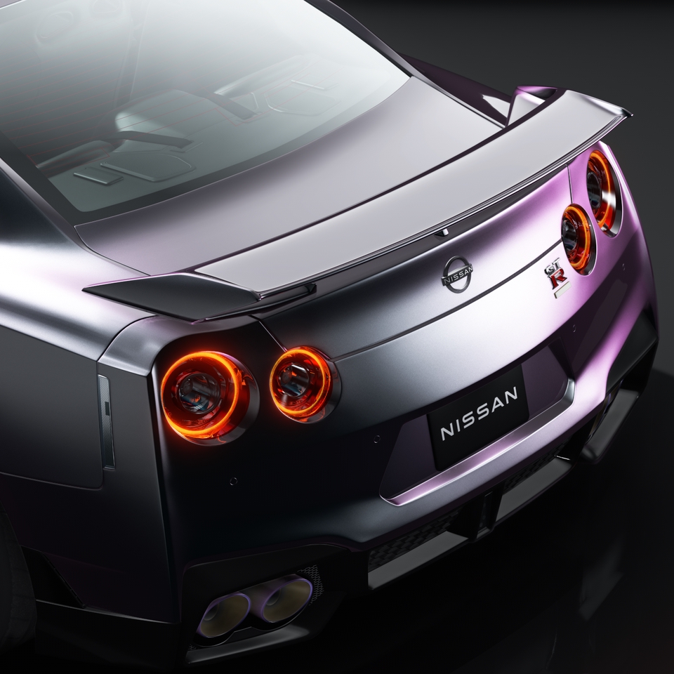 รับปั้นโมเดล3D รถNissan GT-R คุณภาพสูง