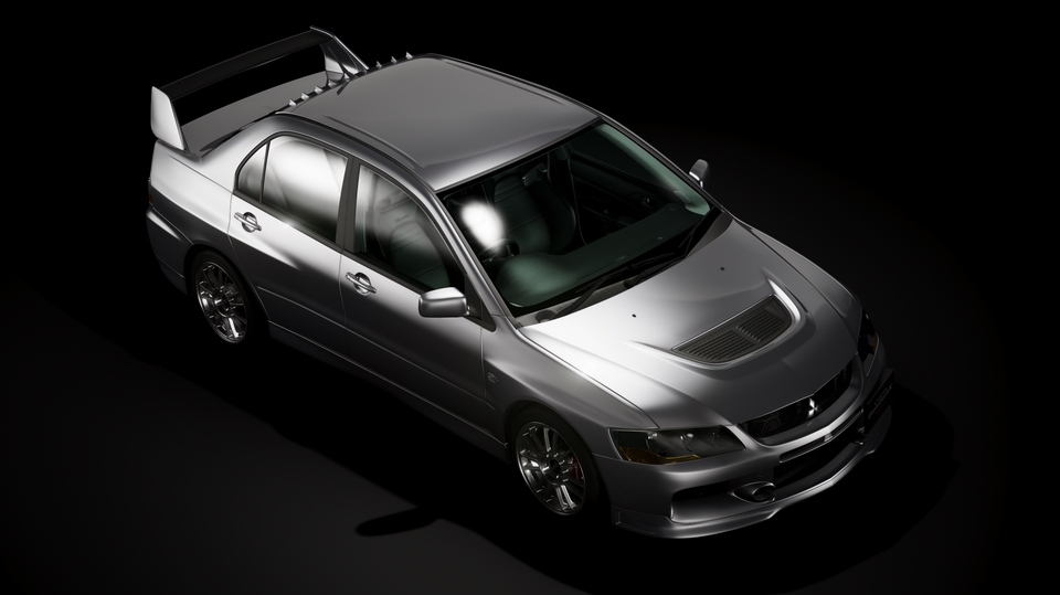 รับปั้นโมเดล3D รถยนต์ มิซูบิชิ แลนเซอร์ เอโวลูชั่น