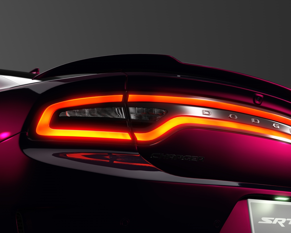 รับปั้นโมเดล3DรถDodge Charger SRT แบบpackshot