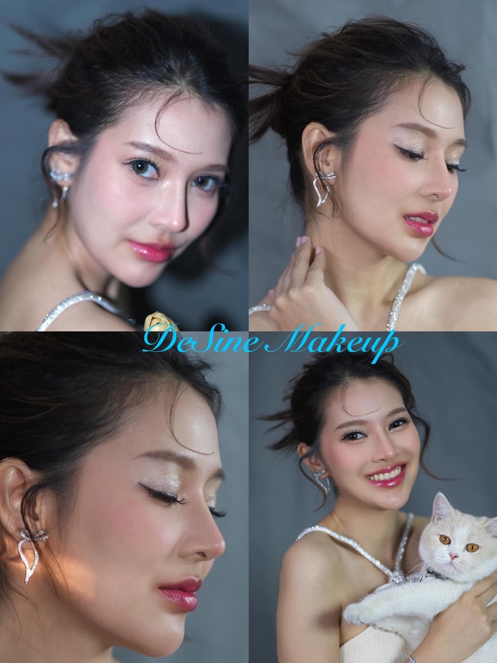 ช่างแต่งหน้าเจ้าสาว แต่งหน้ารับปริญญา สวยใส แบบเกาหลี DeSine Makeup