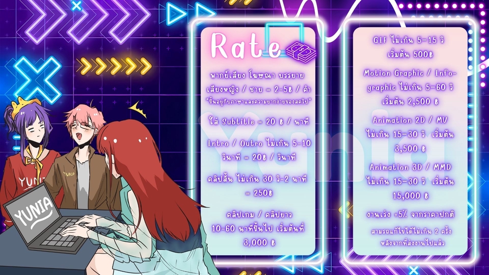 ถ่ายและตัดต่อวีดีโอ - ตัดคลิปเกม / Vlog / คลิปยาว / ใส่ซับ / Animation / Gif. งานไวราคากันเอง - 7