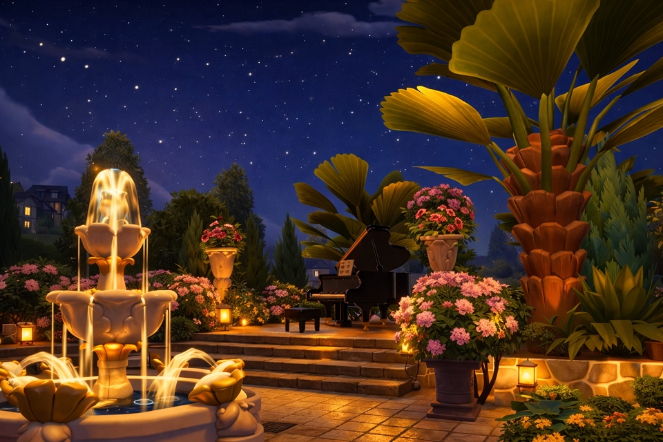 พร้อมจัดสวนภายนอกสวยๆ