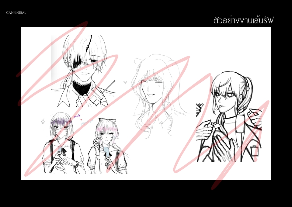 วาดภาพการ์ตูน - commission art รับวาดรูปตามสั่งค่ะ - 3