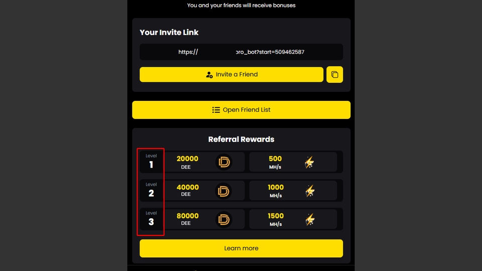 Web Development - ระบบแจก Airdrop และ Mining Token ในระบบ Web3 รองรับ EVM ใช้งานได้ผ่าน Website และ Telegram Bot - 5