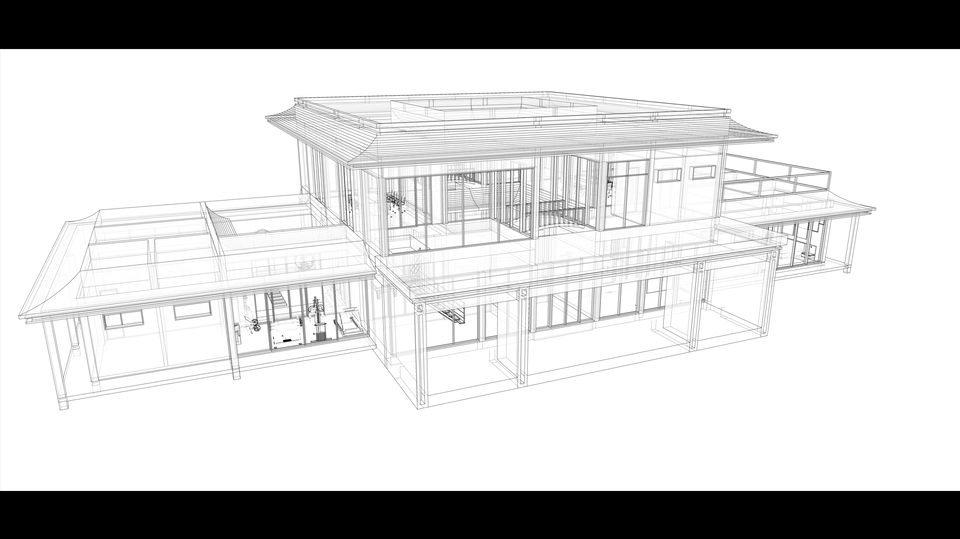 รับทำโมเดลบ้าน3D ออกแบบบ้านโมเดลสามมิติ