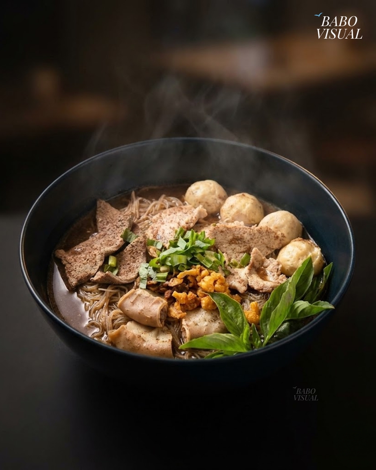 ช่างภาพรับถ่ายรูปอาหาร ชามก๋วยเตี๋ยวเนื้อ น่ากิน มีเนื้อ ลูกชิ้น เลือดหมู ถั่วงอก น้ำซุปเข้มข้น น่าทาน พร้อมถ่ายภาพอาหาร ถ่ายภาพเมนูอาหาร ทำภาพโปรโมทร้านอาหาร ตากล้องถ่ายภาพอาหาร ช่างภาพมืออาชีพ ถ่ายภาพสวย