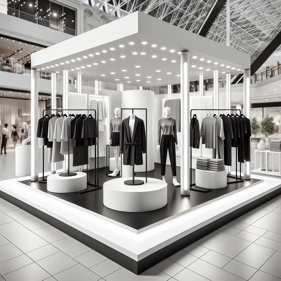 รับออกแบบตกแต่งภายในร้านค้าหรู ออกแบบบูธ แสดงสินค้า