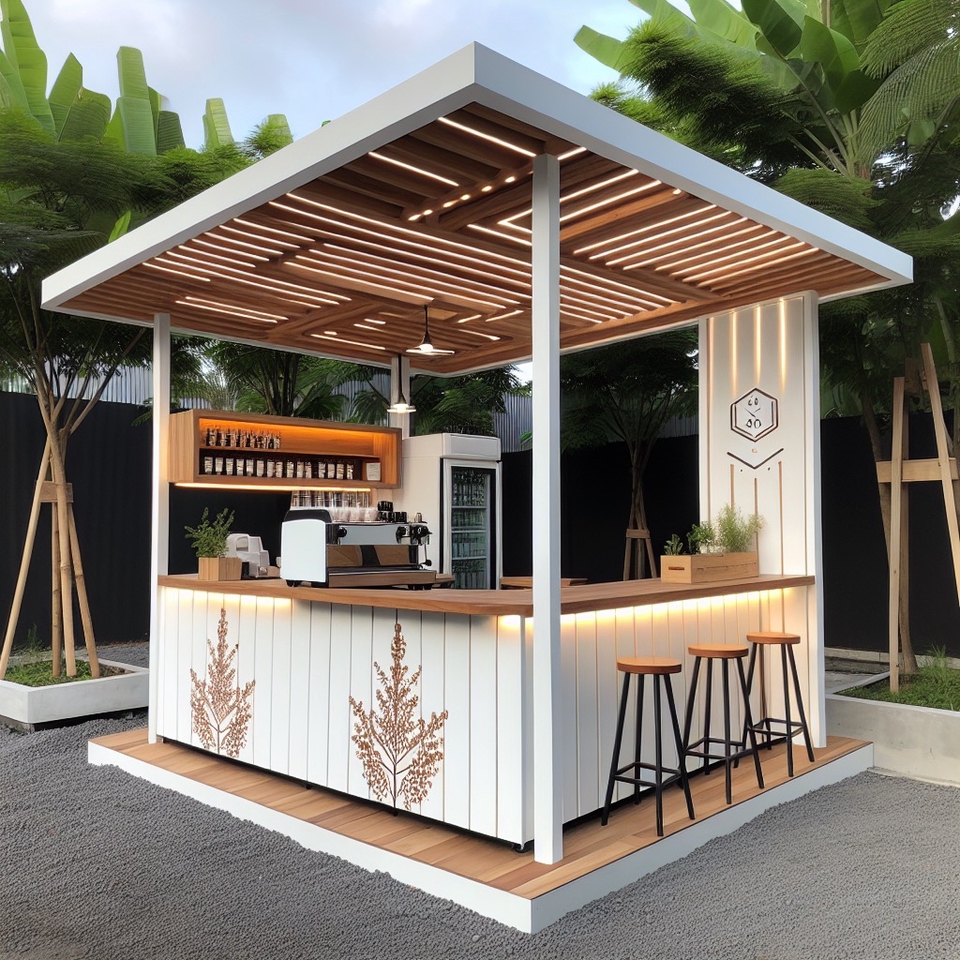 ออกแบบร้านกาแฟสวยทันสมัย ตกแต่งภายในร้านกาแฟ