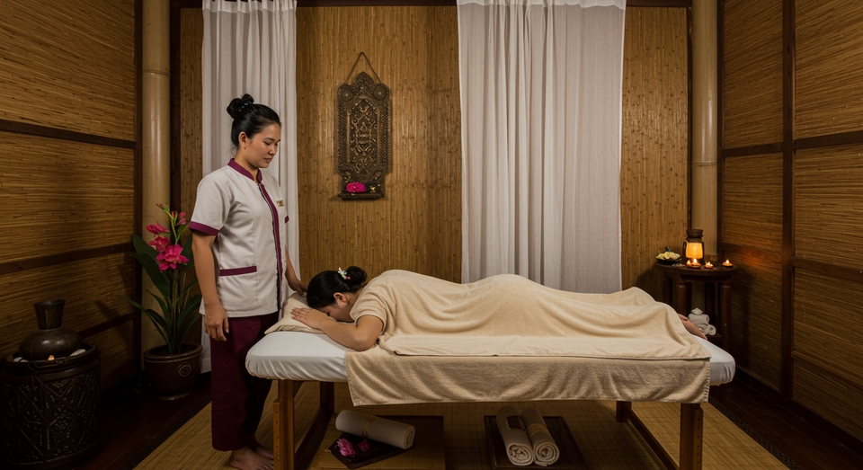 นวด - Suntra Spa : นวดคอ +บ่าไหล่ -Nack+Shoulder 30 นาที สาทร - 1
