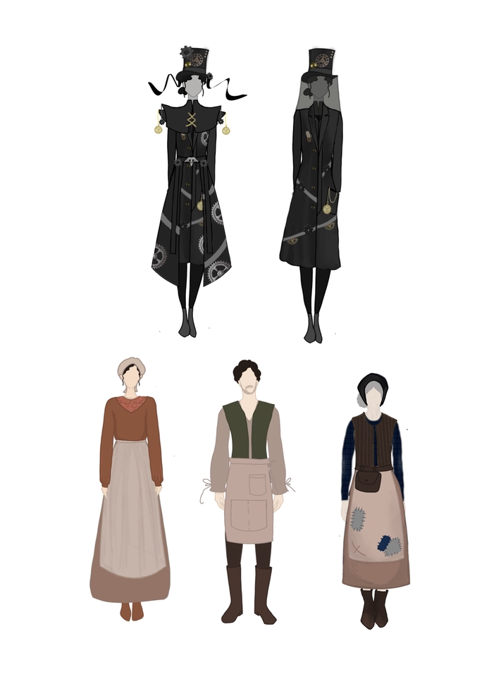 ออกแบบตัวละคร สไตล์ต่างๆ คาแรคเตอร์ วาดตัวละคร ดีไซน์ตัวละคร