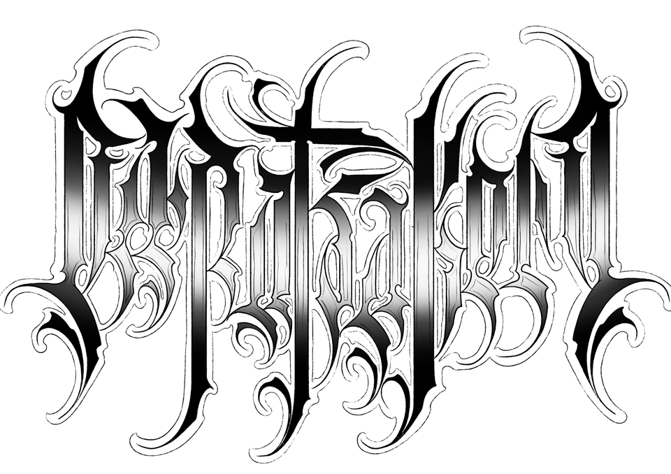 ออกแบบลายสัก แทททู - ออกแบบลายสัก calligraphy lettering - 22