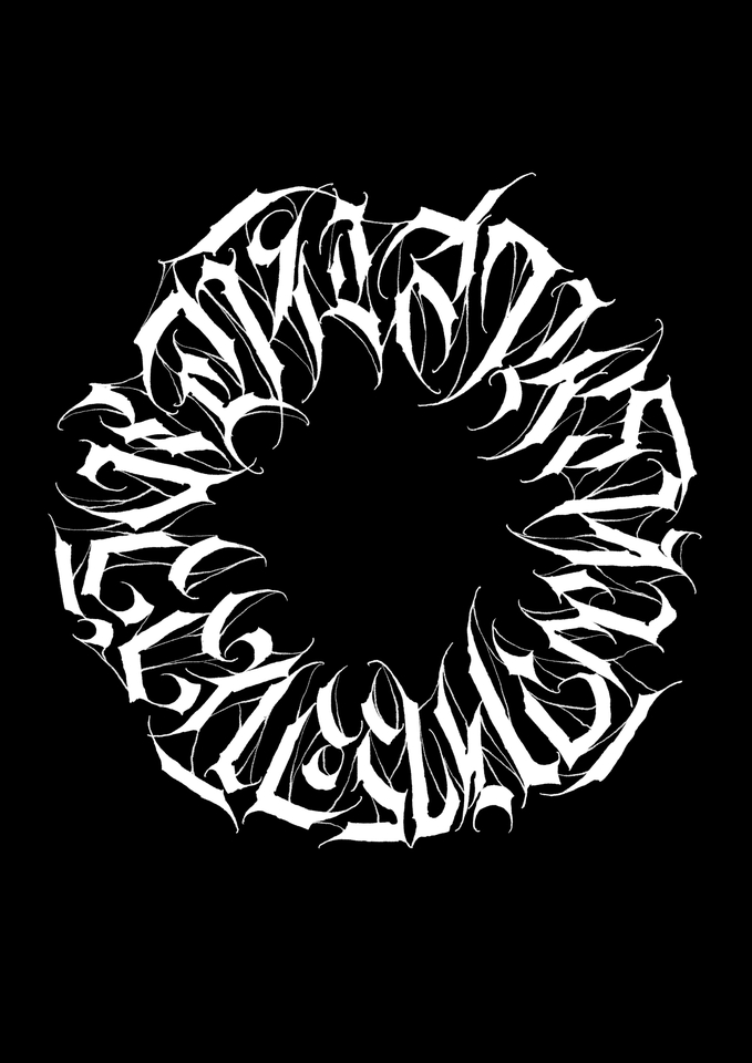 ออกแบบลายสัก แทททู - ออกแบบลายสัก calligraphy lettering - 2