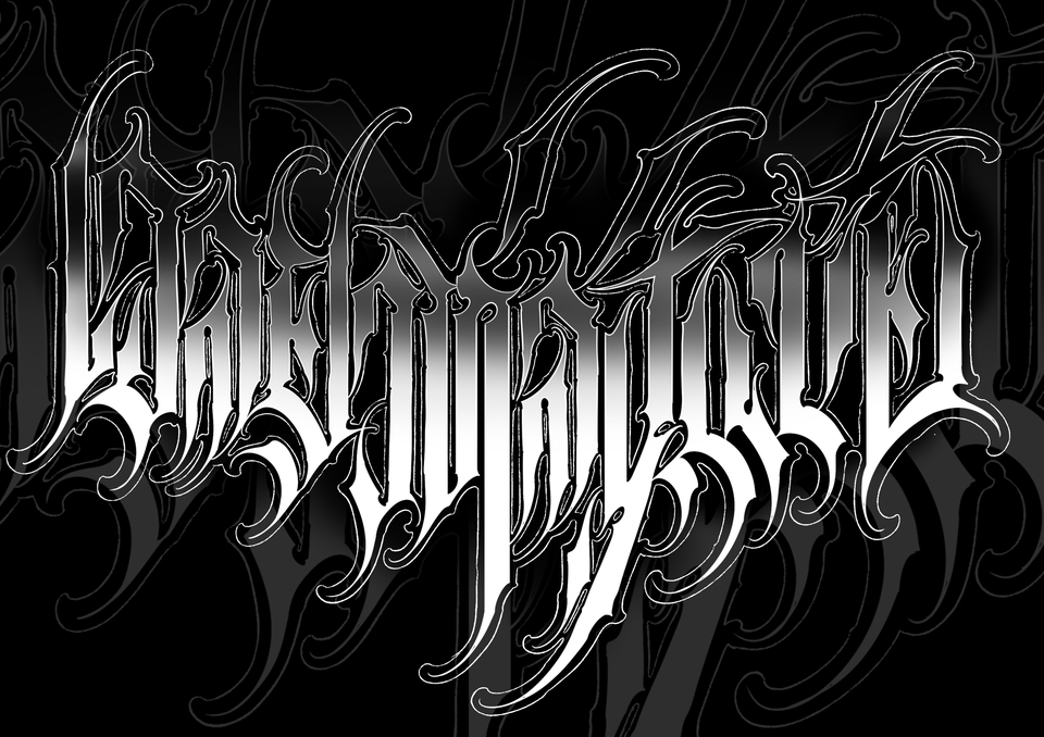 ออกแบบลายสัก แทททู - ออกแบบลายสัก calligraphy lettering - 14