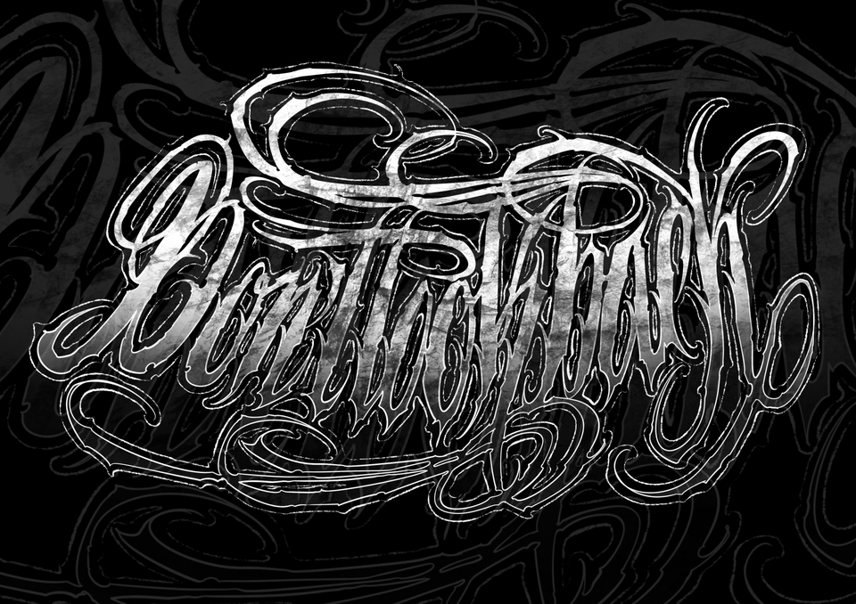 ออกแบบลายสัก แทททู - ออกแบบลายสัก calligraphy lettering - 18