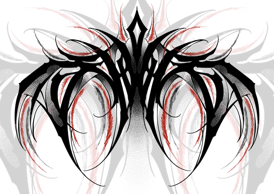 ออกแบบลายสัก แทททู - ออกแบบลายสัก calligraphy lettering - 3