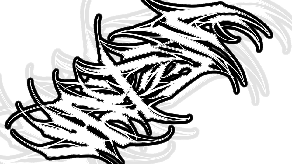 รับออกแบบลายสัก calligraphy lettering