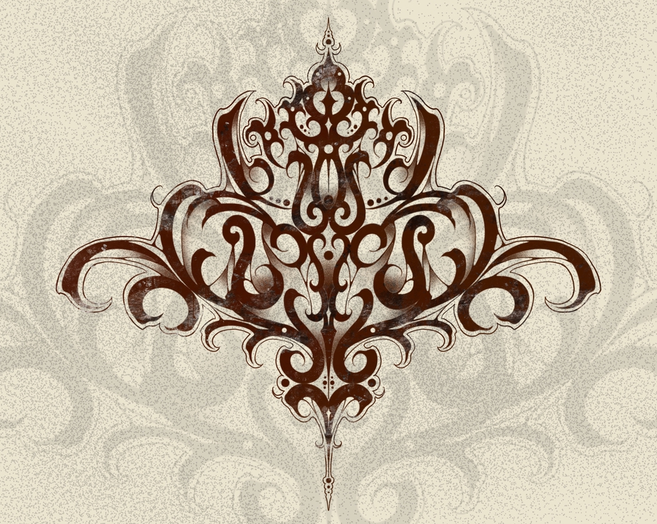 ออกแบบลายสัก แทททู - ออกแบบลายสัก calligraphy lettering - 10