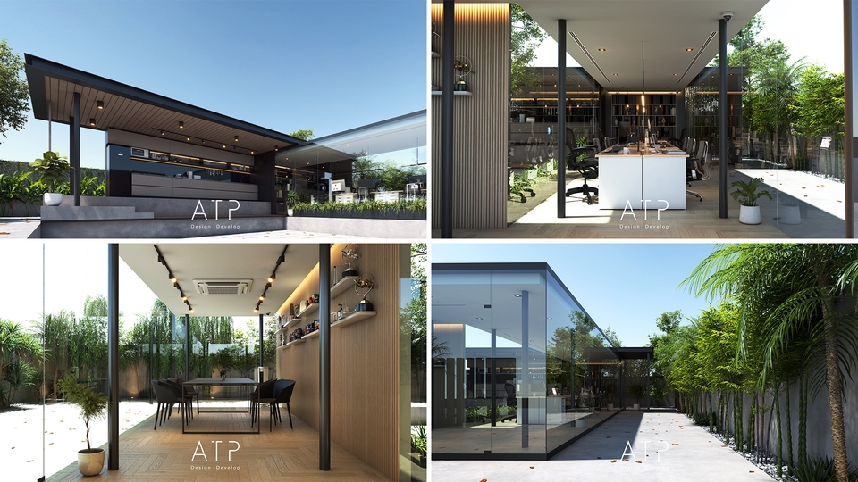 รับทำอนิเมชั่น3Dคุณภาพสูง ตกแต่งร้านกาแฟ