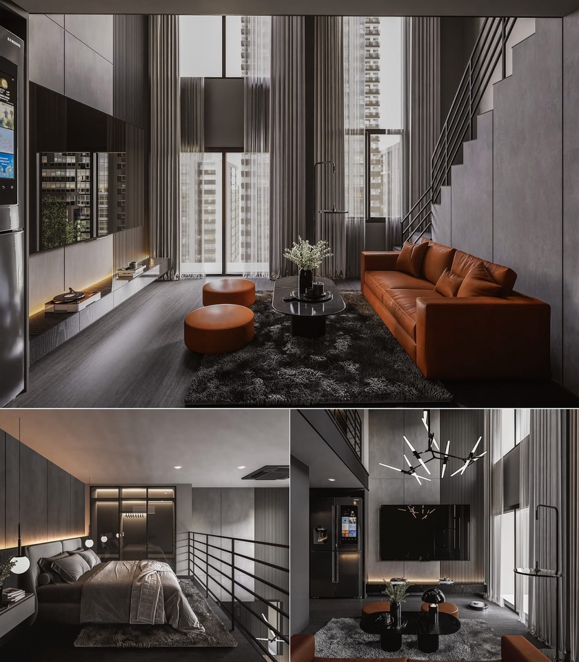 ออกแบบ perspective โมเดลบ้าน 3 มิติ รับทำภาพ 3D