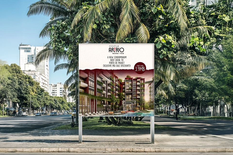 รับทำBackdropคุณภาพสูง โฆษณาอสังหาฯ