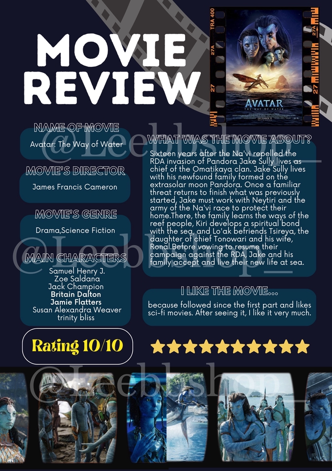 รับพิมพ์โบรชัวร์สวย ภาพยนตร์อวาตาร์