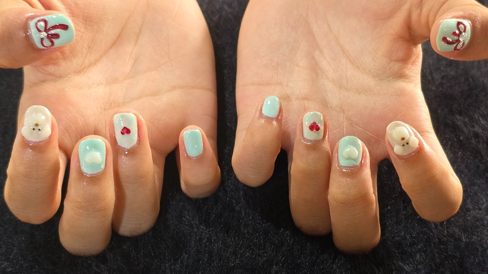 ช่างทำเล็บ - รับทำเล็บนอกสถานที่ ออกแบบลายเล็บ ม.เกษตร (Bts คูคต-หมอชิต) - 25