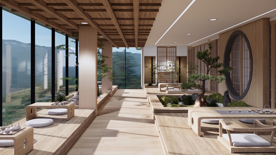 ออกแบบ ขึ้น3D Model และ Render Perspective