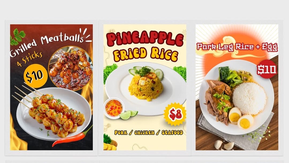 แบนเนอร์ Ads ภาพโฆษณา โปสเตอร์ สำหรับสื่อออนไลน์