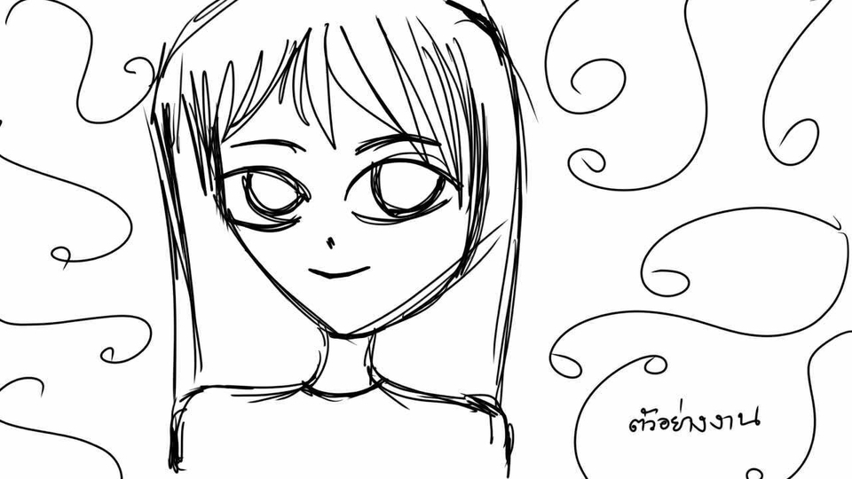 ลายเส้นหยาบ สไตล์ฝึกฝีมือ เหมาะกับคนอยากได้งานง่าย ๆ ไปดูเล่น หรือเก็บไว้เป็น Reference 🎨