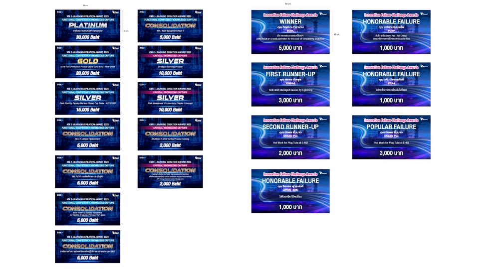 ป้ายรับรางวัล