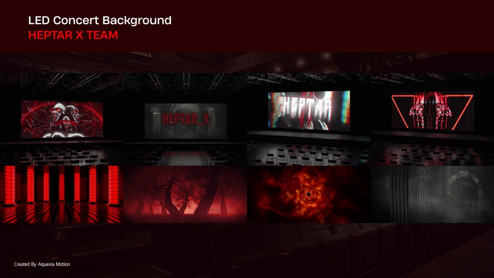รับทำ motion graphics สำหรับงานคอนเสิร์ต จอ LED ฉากหลังเวที วิดีโออินโฟกราฟิก