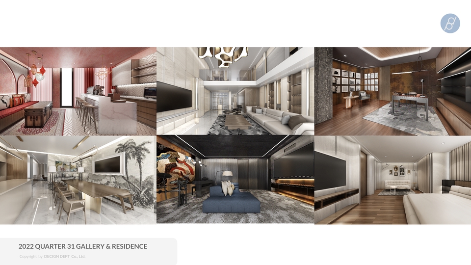 รับออกแบบตกแต่งภายในบ้านและคอนโดหรู ออกแบบ 3D