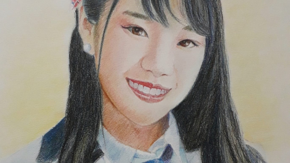 วาดภาพเหมือน สีเทียน ภาพเหมือนจริง ภาพคน