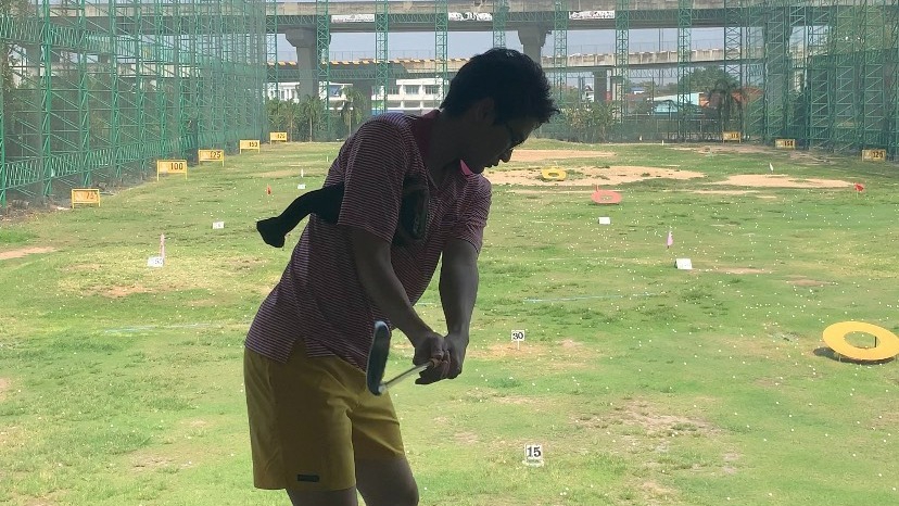 ฝึกซ้อมกอล์ฟ