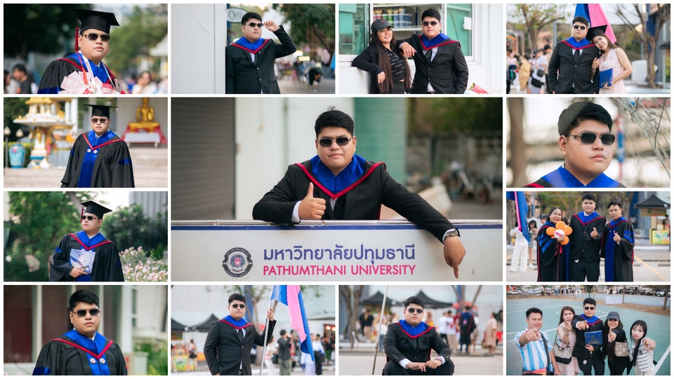 Photography - รับถ่ายภาพรับปริญญา นอกรอบ / วันซ้อม / วันจริง - 2