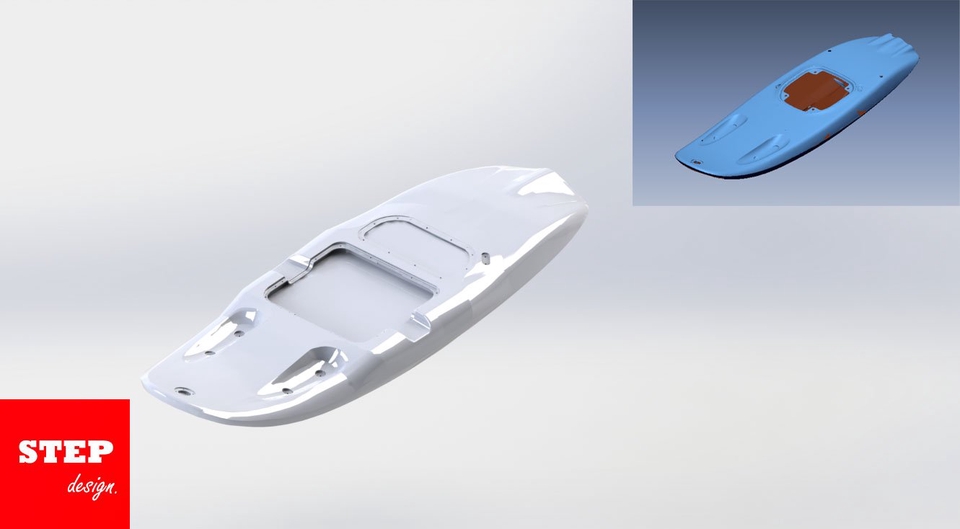 เขียนแบบโครงสร้างเรือ ออกแบบเรือ 3D รับเขียนแบบเรือ