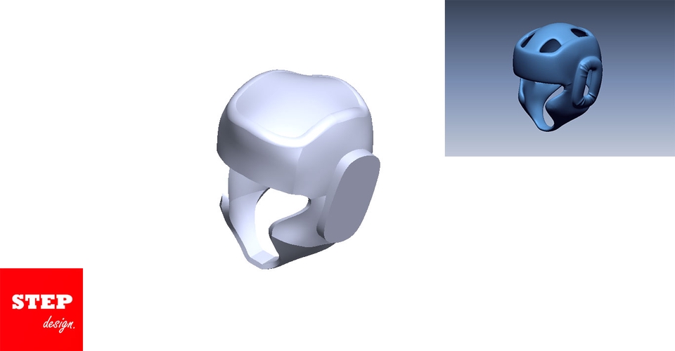 รับเขียนแบบโครงสร้าง ออกแบบหมวกกันน็อค 3D